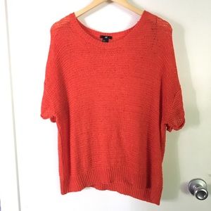 H&M Orange knitted sweater size L